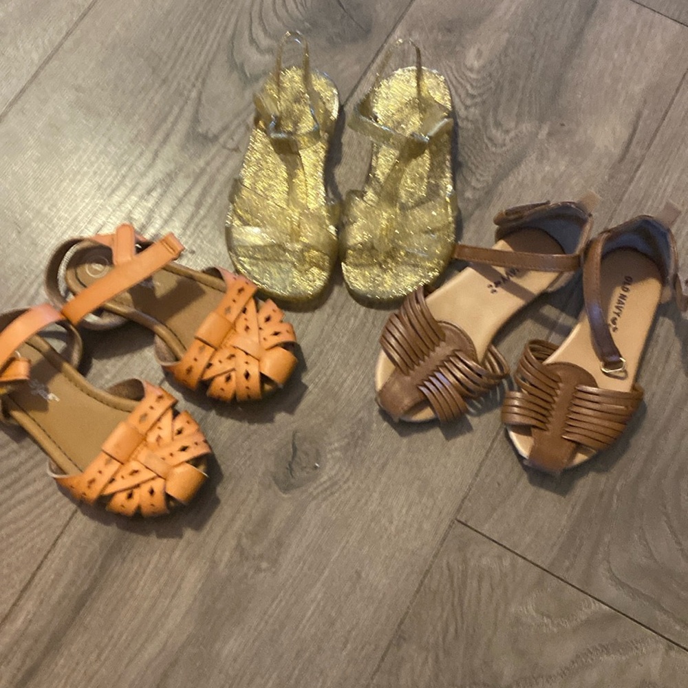 8T girls sandals